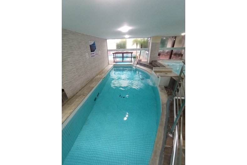 SUM 253 Hermoso dpto en residencial con Piscina y sala de ju